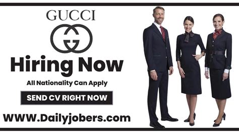 how to get job at gucci|Gucci job offers.